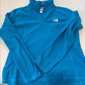 The North Face Blue Quarter-Zip Pullover